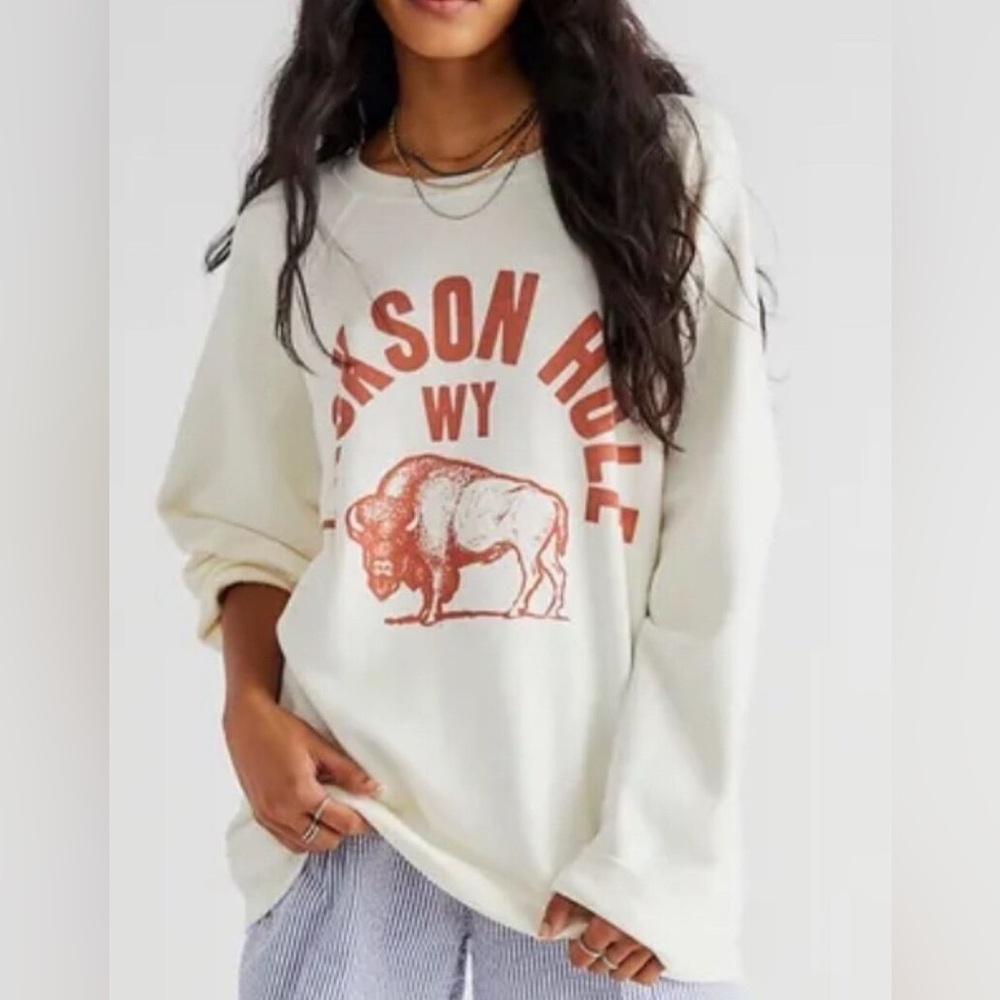 Free People Crew Sweatshirt